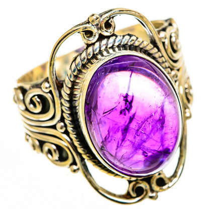 Amethyst Rings handcrafted by Ana Silver Co - RING112381 - Photo 2