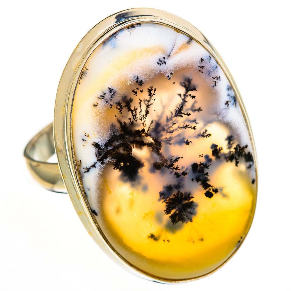 Dendritic Opal Rings handcrafted by Ana Silver Co - RING112388 - Photo 2