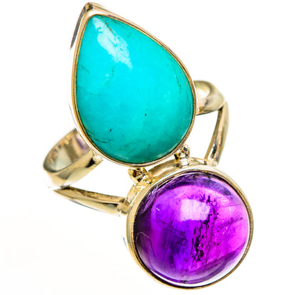 Larimar Rings handcrafted by Ana Silver Co - RING112393 - Photo 2