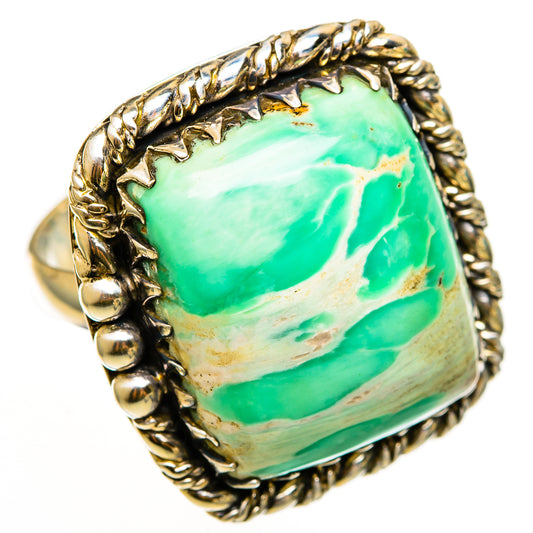 Variscite Rings handcrafted by Ana Silver Co - RING112410 - Photo 2