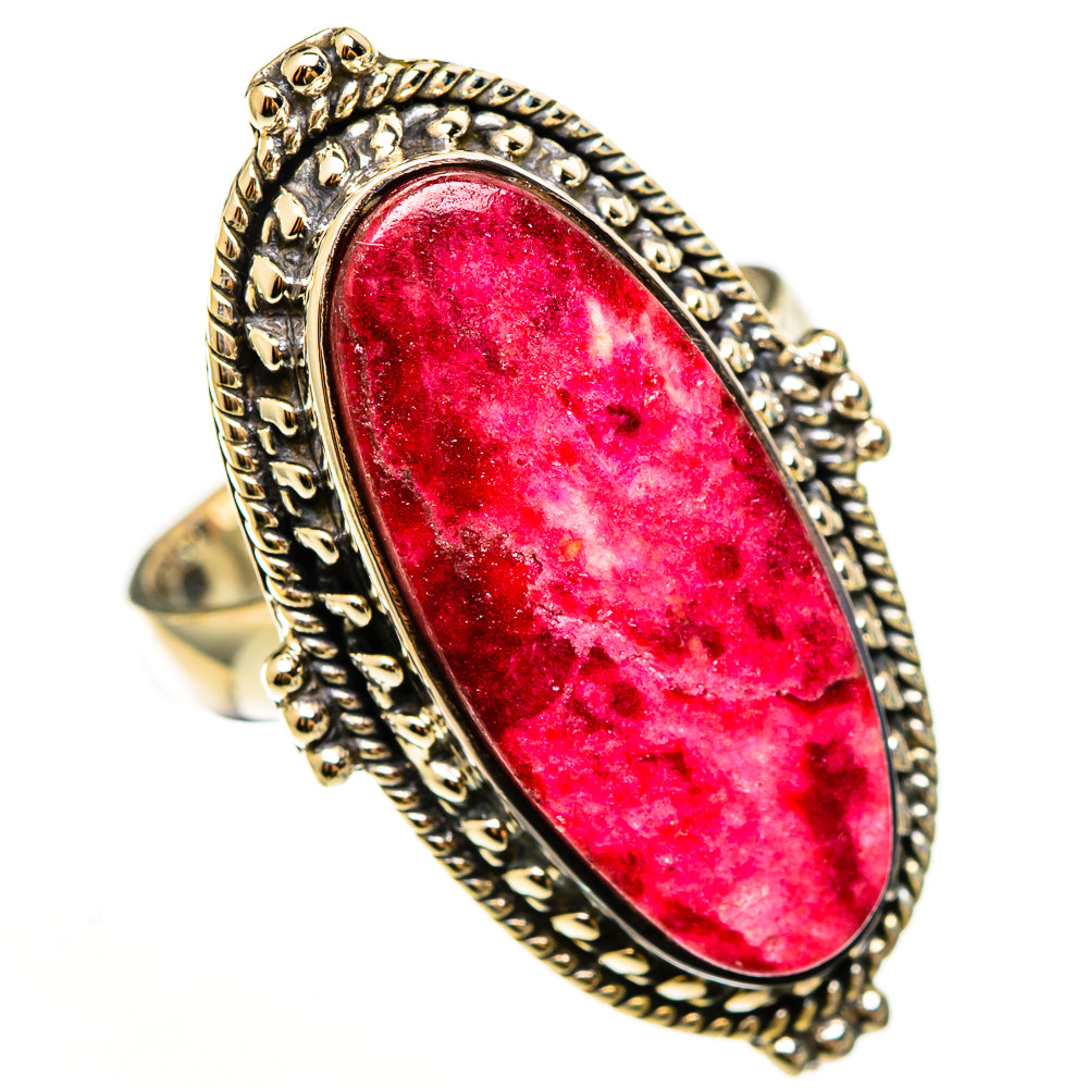 Thulite Rings handcrafted by Ana Silver Co - RING112420 - Photo 2
