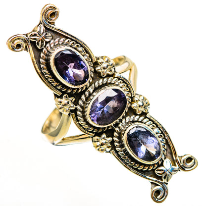 Violet Spinel Rings handcrafted by Ana Silver Co - RING112429 - Photo 2