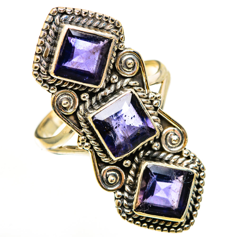 Violet Spinel Rings handcrafted by Ana Silver Co - RING112431 - Photo 2
