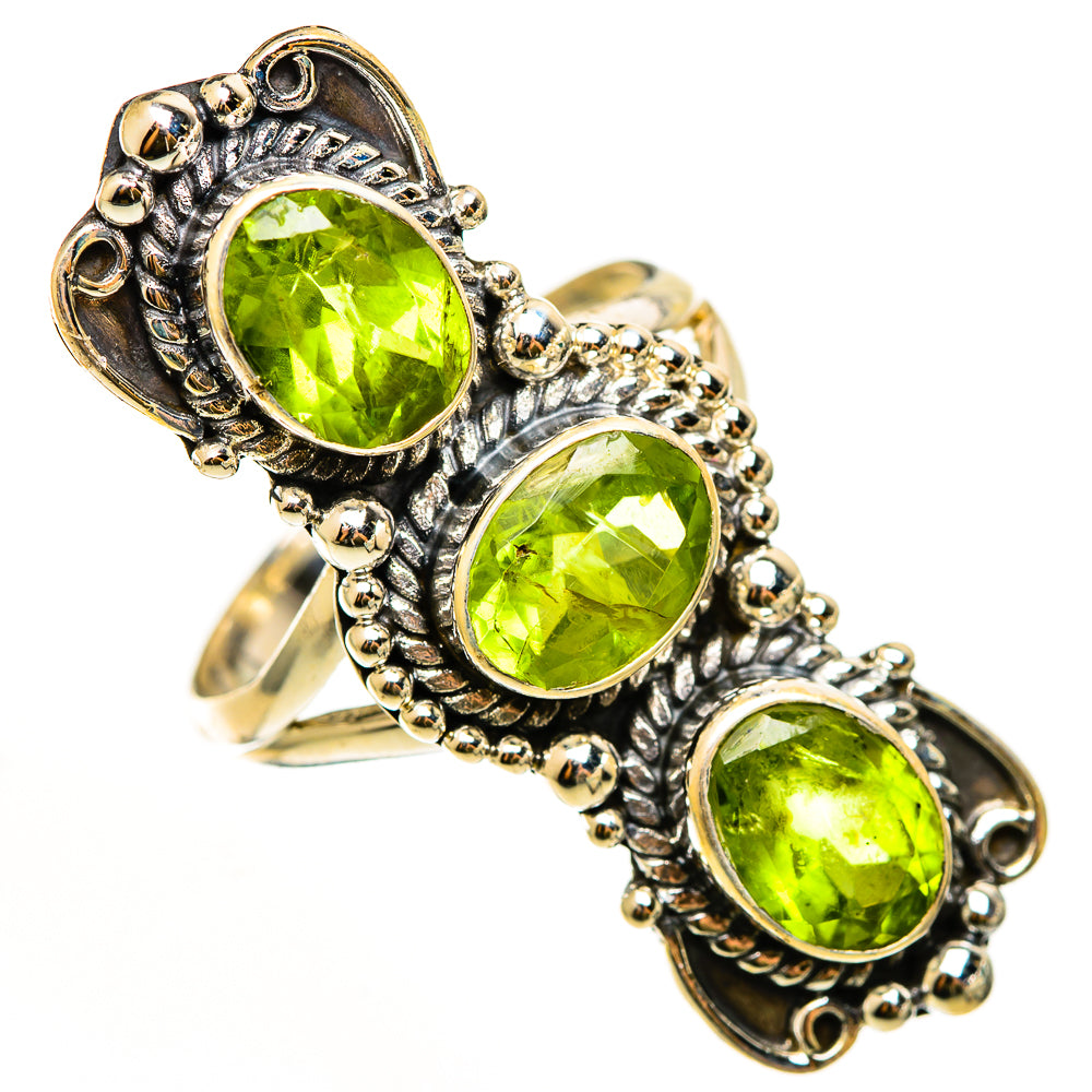 Peridot Rings handcrafted by Ana Silver Co - RING112447 - Photo 2
