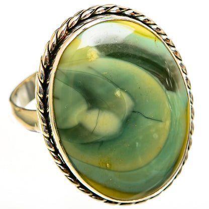 Polychrome Jasper Rings handcrafted by Ana Silver Co - RING112448 - Photo 2