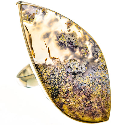 Indonesian Plume Agate Rings handcrafted by Ana Silver Co - RING112457 - Photo 2