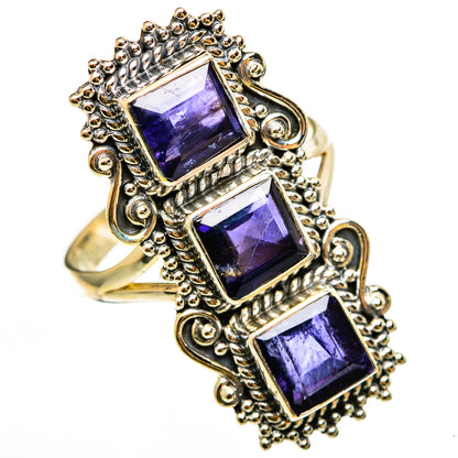 Violet Spinel Rings handcrafted by Ana Silver Co - RING112475 - Photo 2
