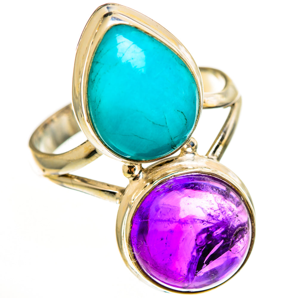 Larimar Rings handcrafted by Ana Silver Co - RING112488 - Photo 2