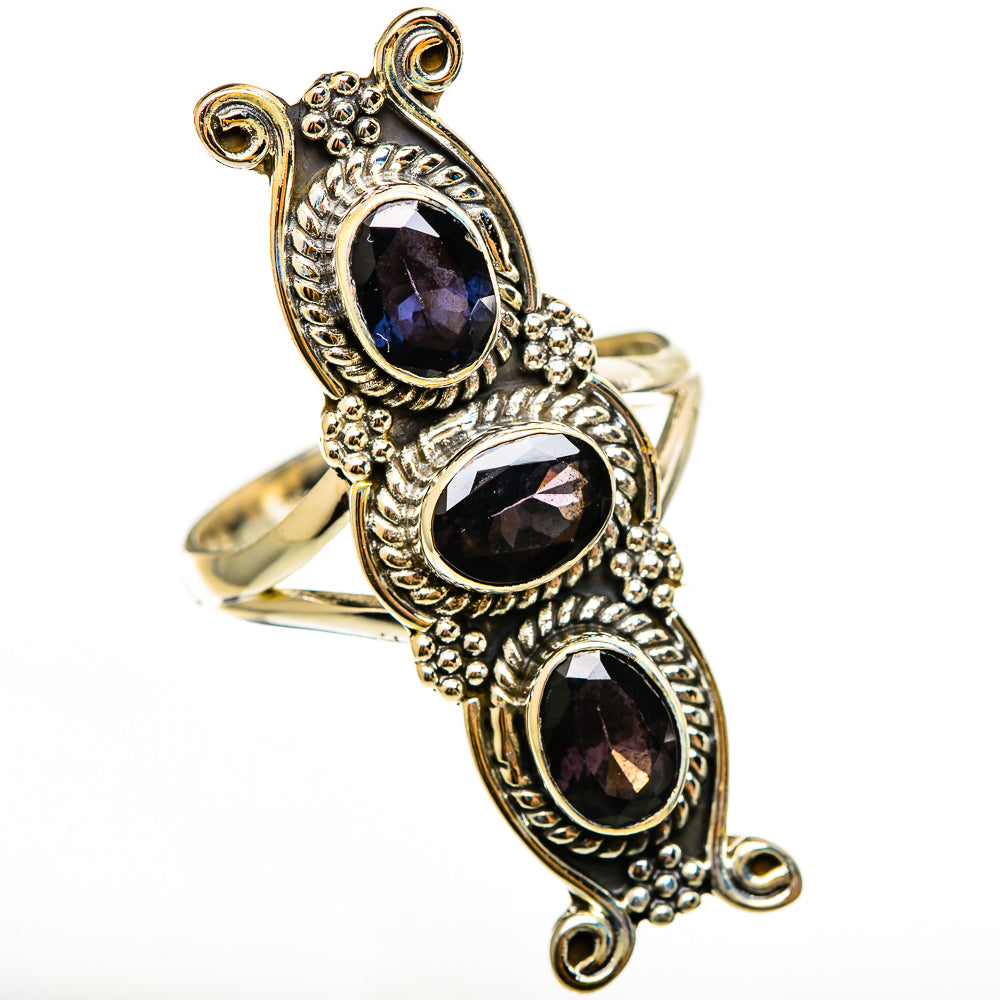 Violet Spinel Rings handcrafted by Ana Silver Co - RING112489 - Photo 2