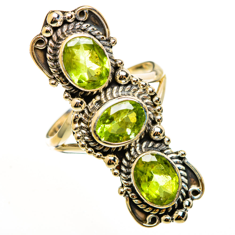 Peridot Rings handcrafted by Ana Silver Co - RING112495 - Photo 2