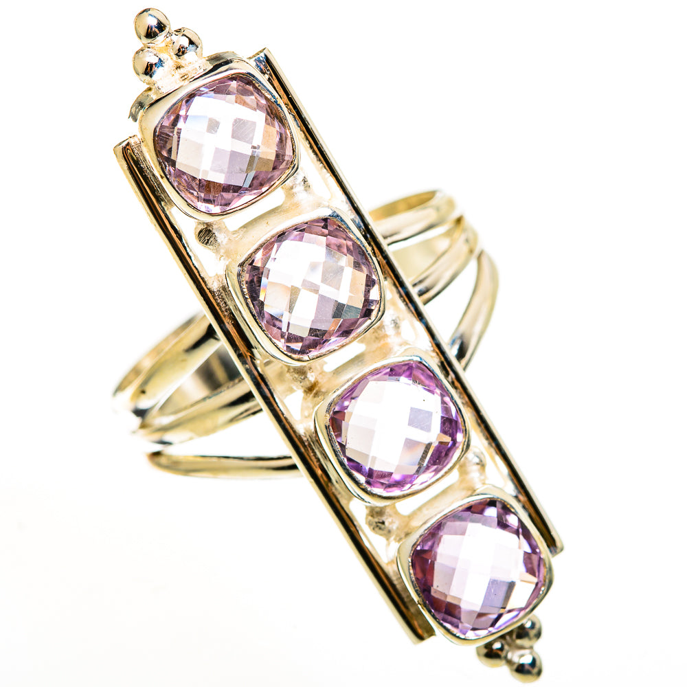 Kunzite Rings handcrafted by Ana Silver Co - RING112508 - Photo 2