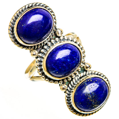 Lapis Lazuli Rings handcrafted by Ana Silver Co - RING112525 - Photo 2