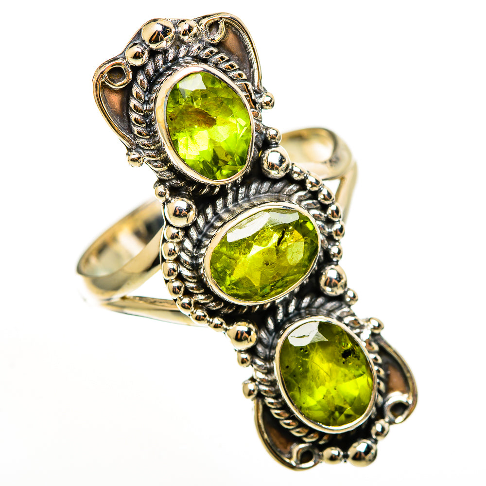 Peridot Rings handcrafted by Ana Silver Co - RING112531 - Photo 2