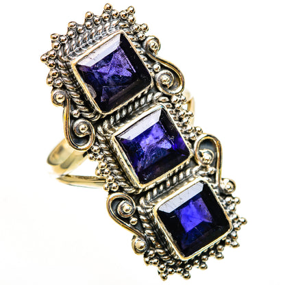 Violet Spinel Rings handcrafted by Ana Silver Co - RING112547 - Photo 2