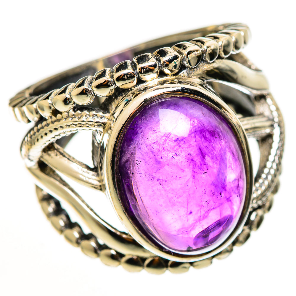 Amethyst Rings handcrafted by Ana Silver Co - RING112567 - Photo 2