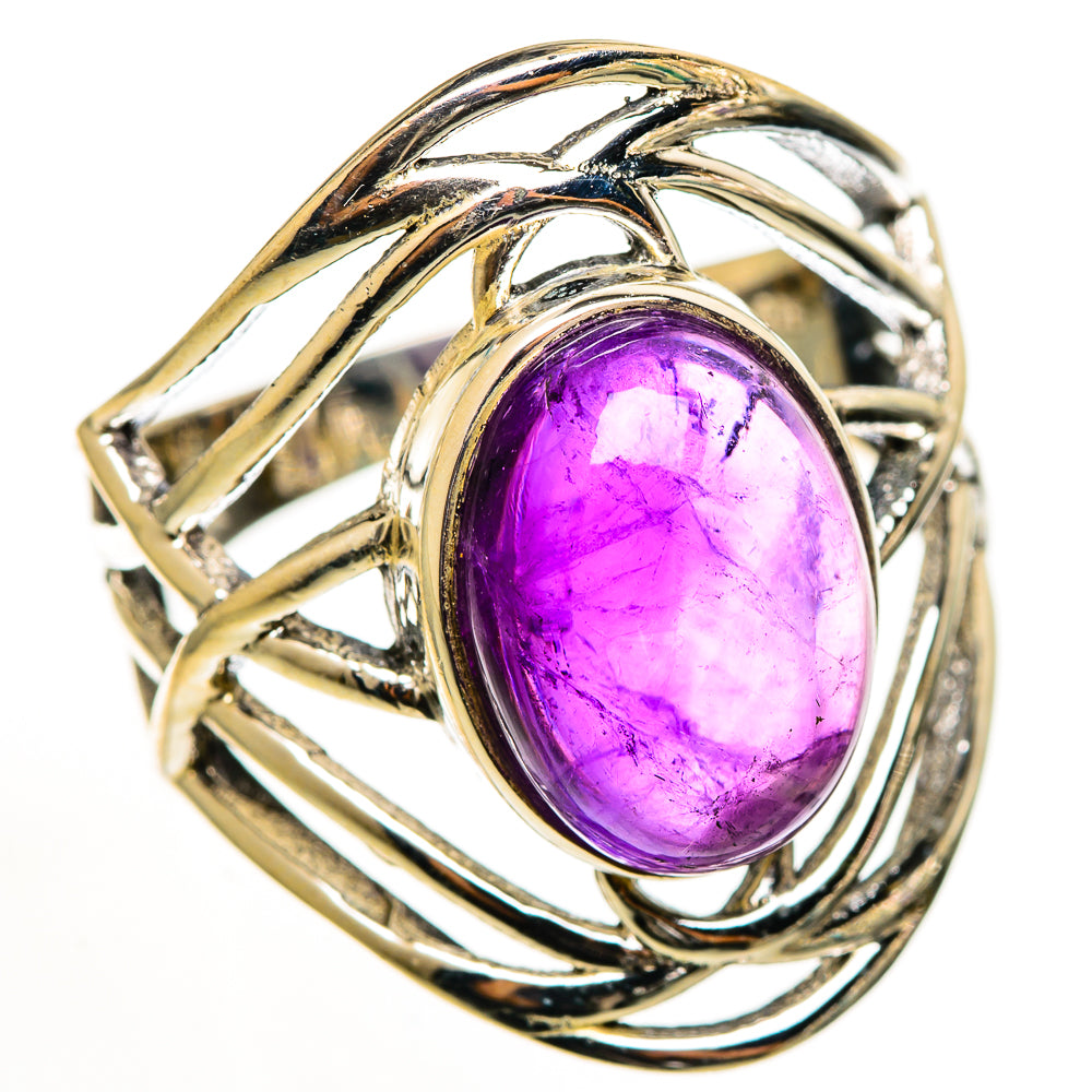 Amethyst Rings handcrafted by Ana Silver Co - RING112570 - Photo 2