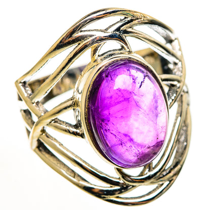 Amethyst Rings handcrafted by Ana Silver Co - RING112570 - Photo 2