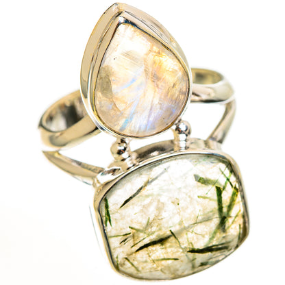 Tourmalinated Quartz Rings handcrafted by Ana Silver Co - RING112574 - Photo 2