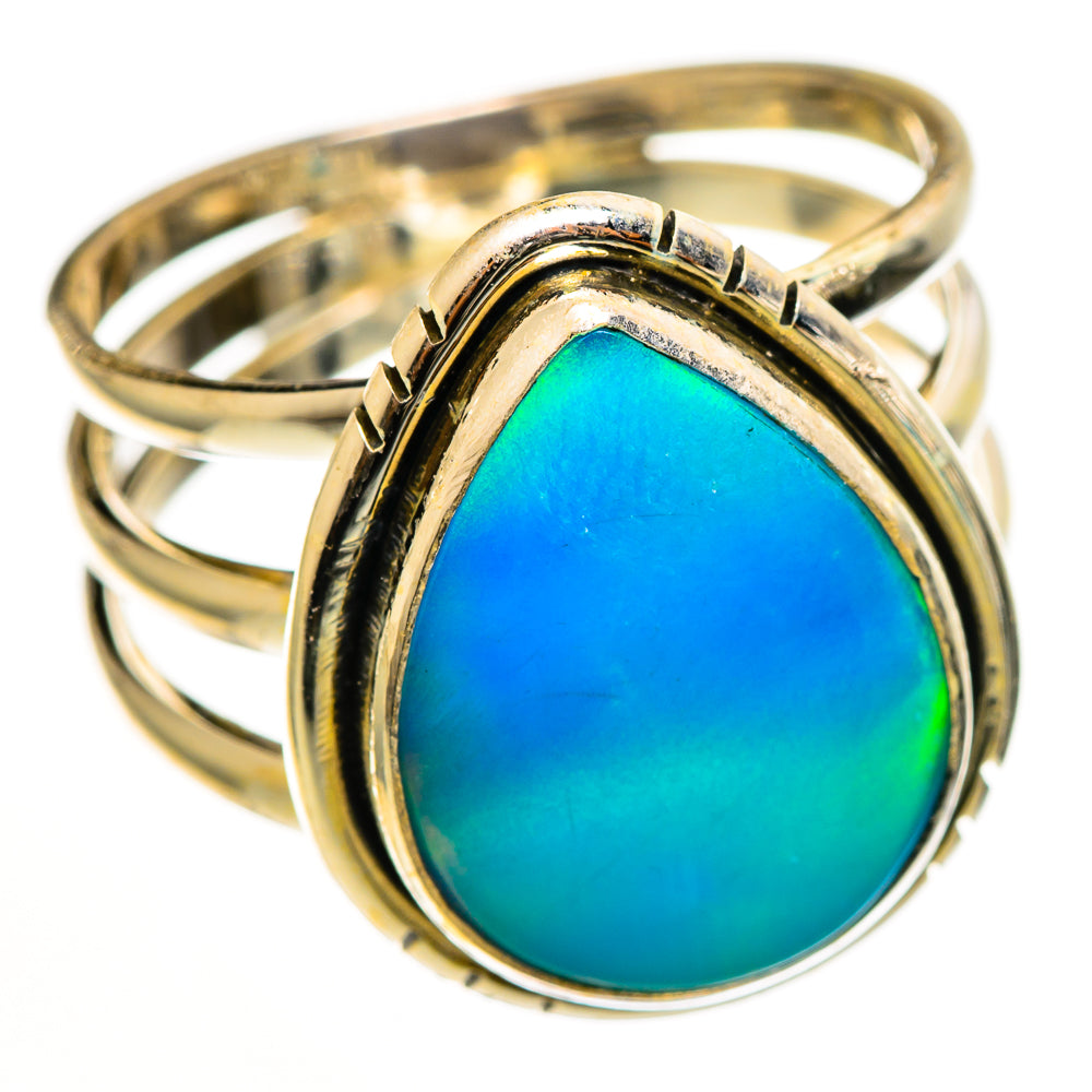 Aura Opal Rings handcrafted by Ana Silver Co - RING112586 - Photo 2