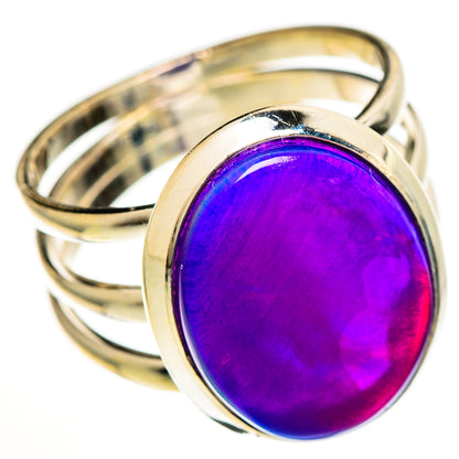 Aura Opal Rings handcrafted by Ana Silver Co - RING112605 - Photo 2