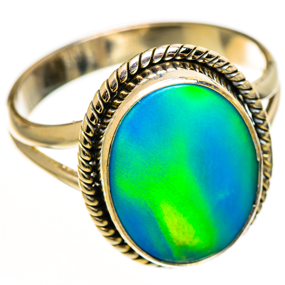 Aura Opal Rings handcrafted by Ana Silver Co - RING112619 - Photo 2