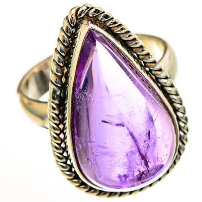 Amethyst Rings handcrafted by Ana Silver Co - RING112637 - Photo 2