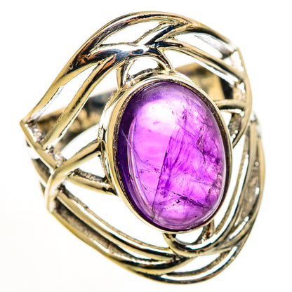 Amethyst Rings handcrafted by Ana Silver Co - RING112638 - Photo 2