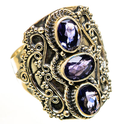 Violet Spinel Rings handcrafted by Ana Silver Co - RING112640 - Photo 2