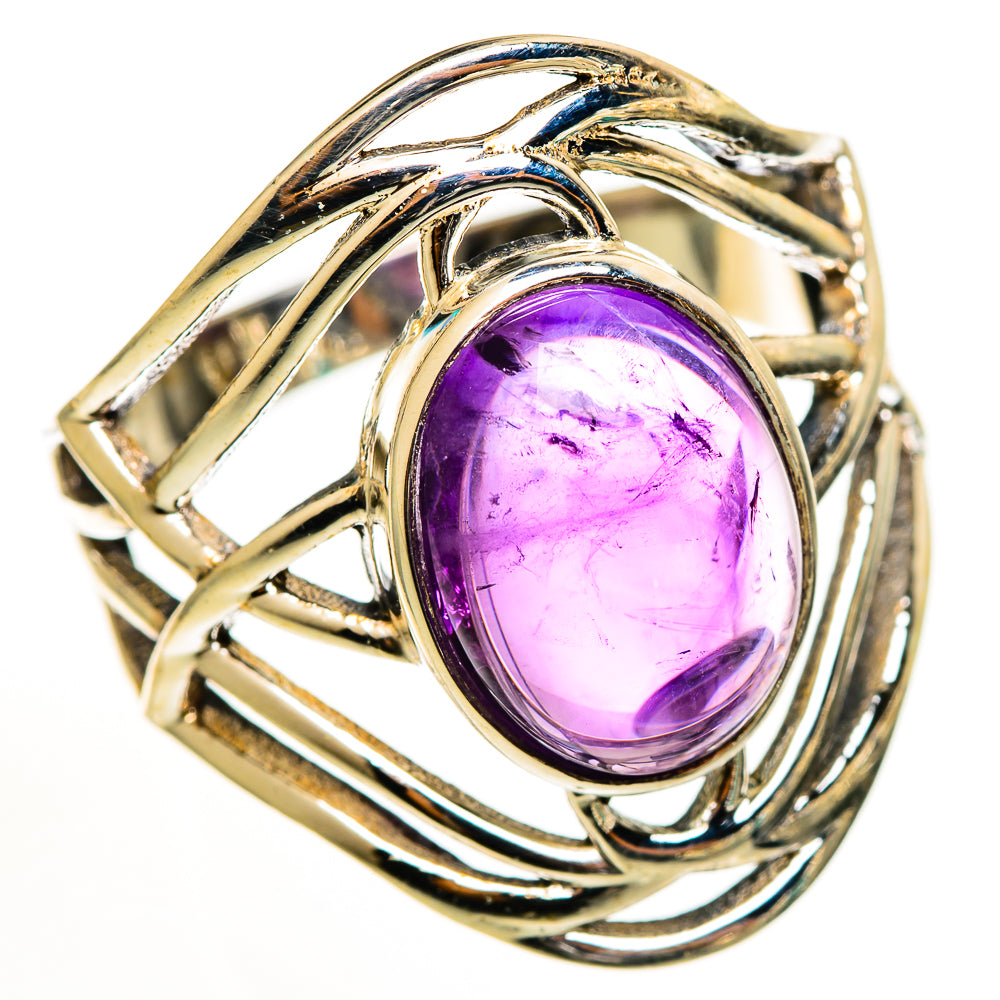Amethyst Rings handcrafted by Ana Silver Co - RING112671 - Photo 2
