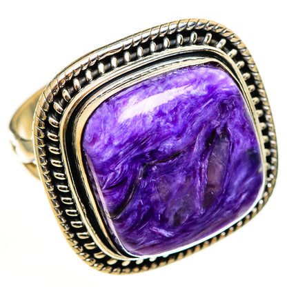 Charoite Rings handcrafted by Ana Silver Co - RING112672 - Photo 2