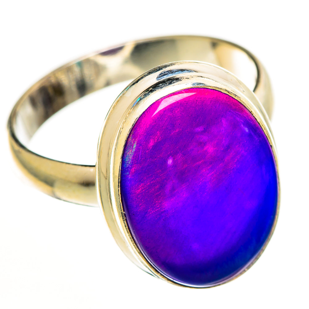 Aura Opal Rings handcrafted by Ana Silver Co - RING112673 - Photo 2