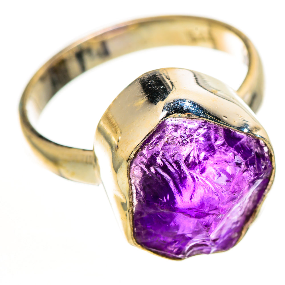 Amethyst Rings handcrafted by Ana Silver Co - RING112674 - Photo 2