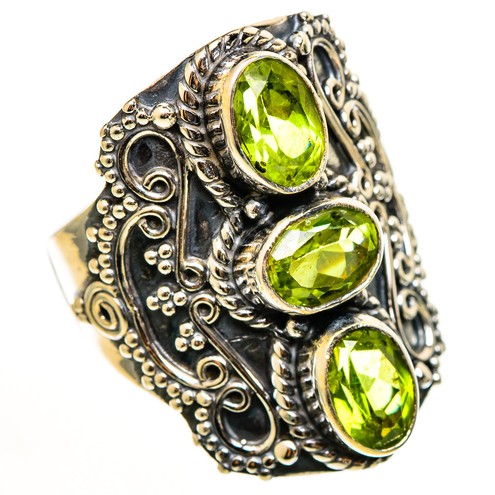 Peridot Rings handcrafted by Ana Silver Co - RING112695 - Photo 2