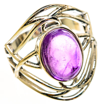 Amethyst Rings handcrafted by Ana Silver Co - RING112709 - Photo 2
