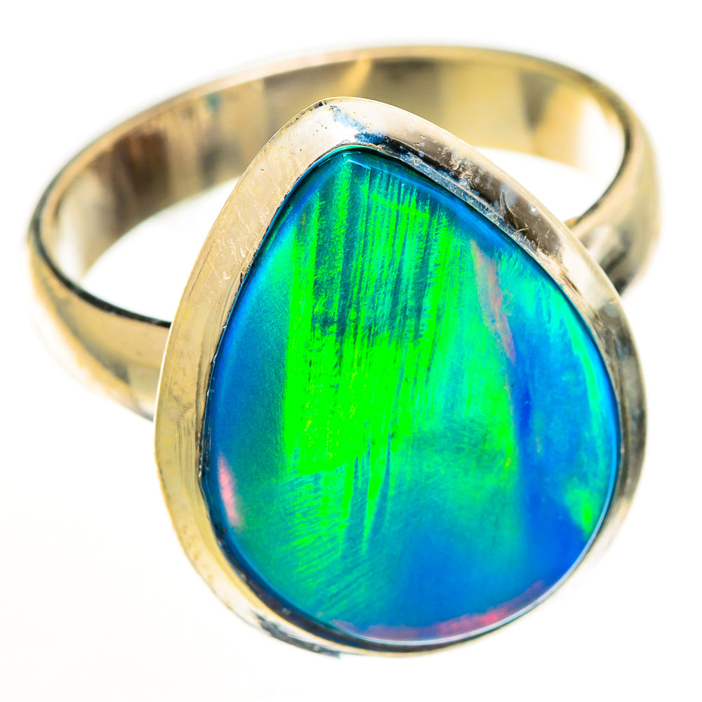 Aura Opal Rings handcrafted by Ana Silver Co - RING112720 - Photo 2