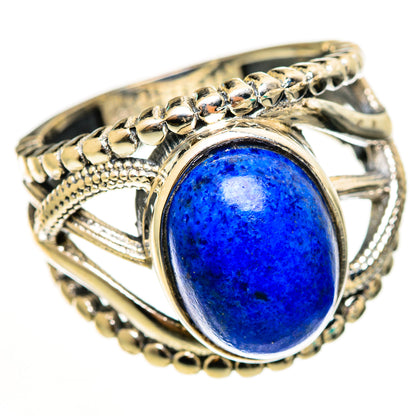 Lapis Lazuli Rings handcrafted by Ana Silver Co - RING112726 - Photo 2