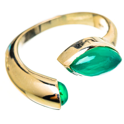 Green Onyx Rings handcrafted by Ana Silver Co - RING112727 - Photo 2