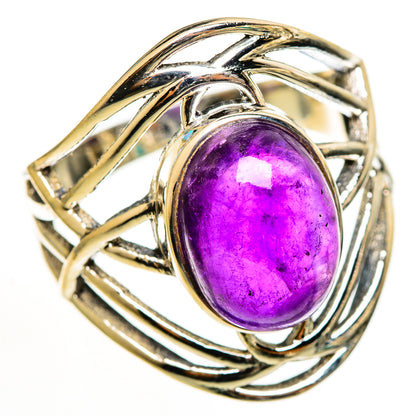 Amethyst Rings handcrafted by Ana Silver Co - RING112738 - Photo 2
