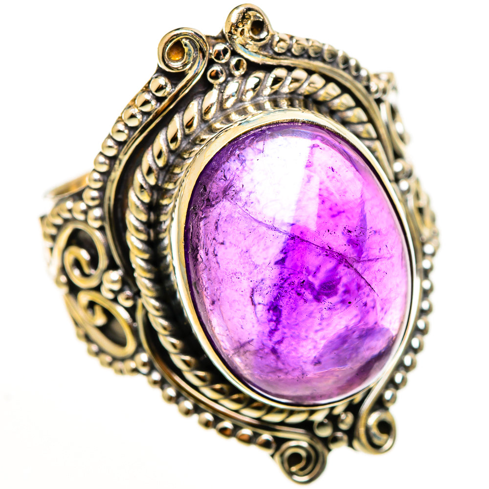 Amethyst Rings handcrafted by Ana Silver Co - RING112783 - Photo 2