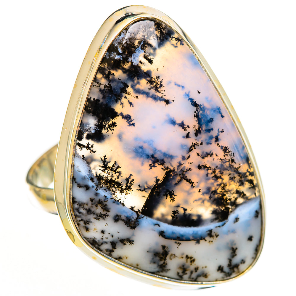 Dendritic Opal Rings handcrafted by Ana Silver Co - RING112791 - Photo 2