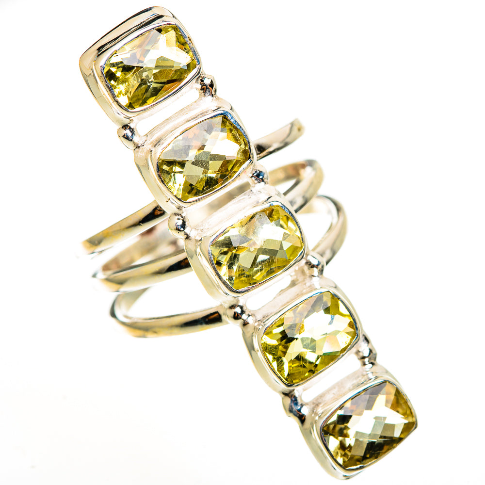Citrine Rings handcrafted by Ana Silver Co - RING112801 - Photo 2