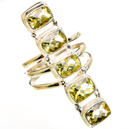 Citrine Rings handcrafted by Ana Silver Co - RING112801 - Photo 2