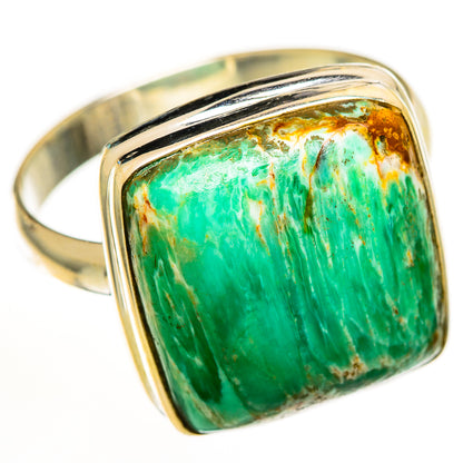 Amazonite Rings handcrafted by Ana Silver Co - RING112806 - Photo 2