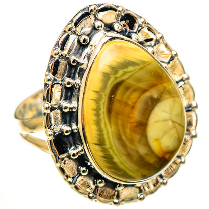 Polychrome Jasper Rings handcrafted by Ana Silver Co - RING112814 - Photo 2