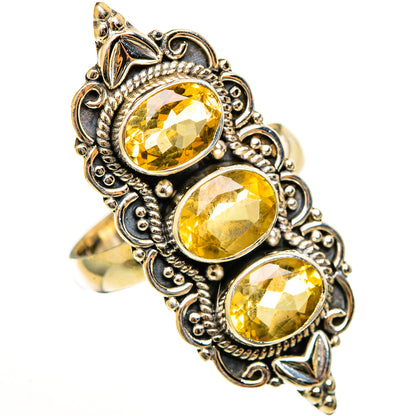 Citrine Rings handcrafted by Ana Silver Co - RING112819 - Photo 2