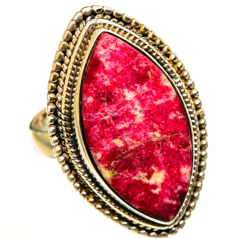 Thulite Rings handcrafted by Ana Silver Co - RING112821 - Photo 2