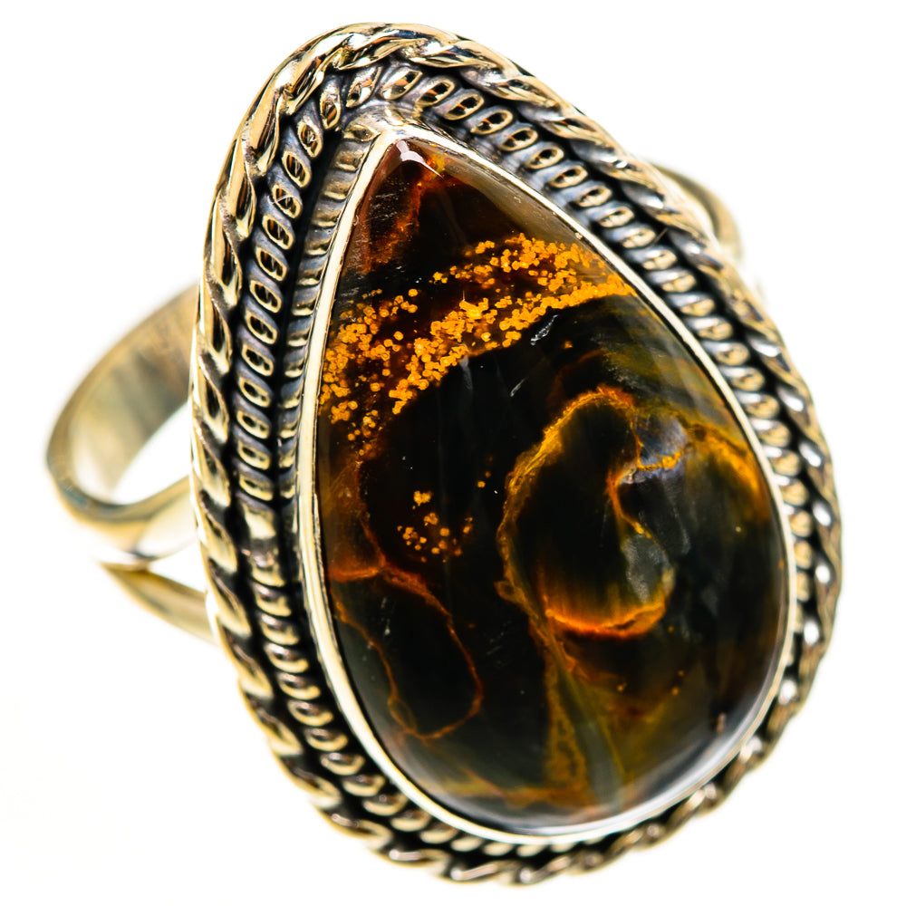 Pietersite Rings handcrafted by Ana Silver Co - RING112827 - Photo 2