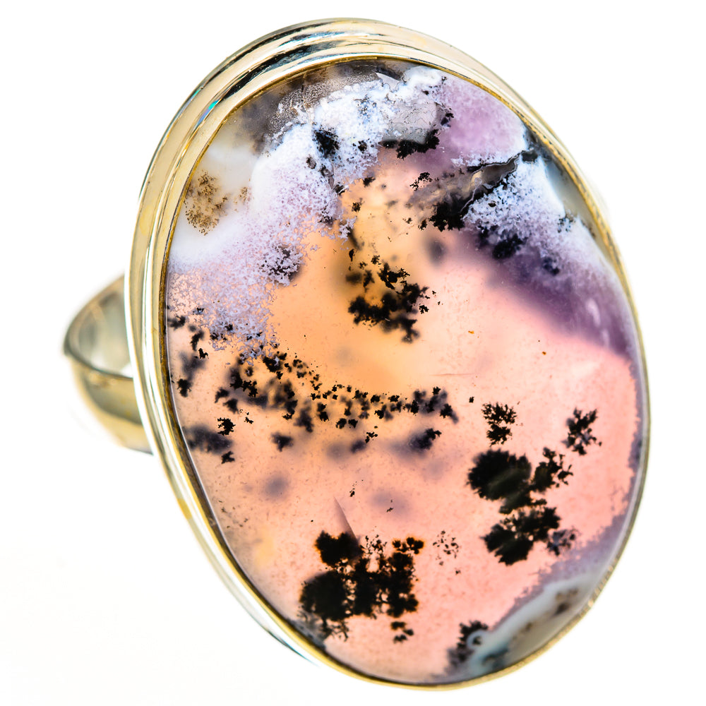 Dendritic Opal Rings handcrafted by Ana Silver Co - RING112829 - Photo 2