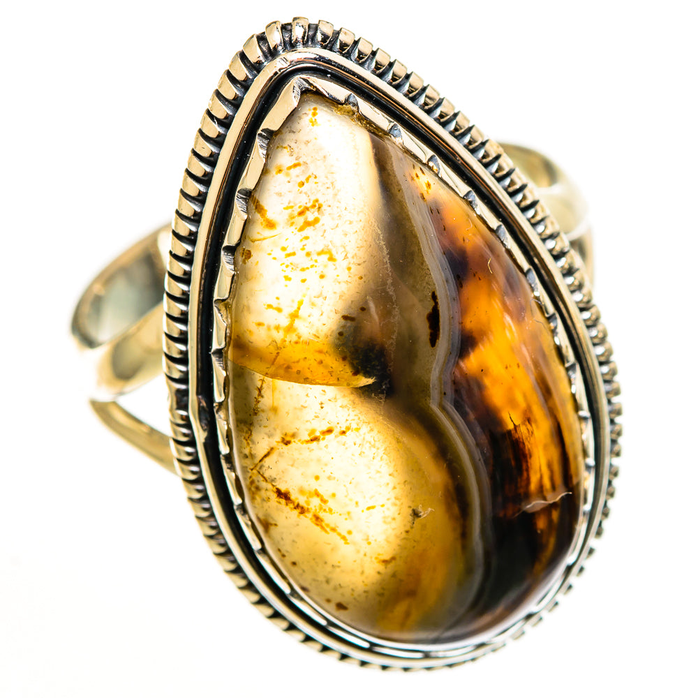 Montana Agate Rings handcrafted by Ana Silver Co - RING112856 - Photo 2