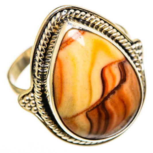 Mookaite Rings handcrafted by Ana Silver Co - RING112882 - Photo 2